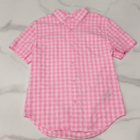 Crewcuts Other - Boys size 12 Crewcuts Gingham Collared Shirt